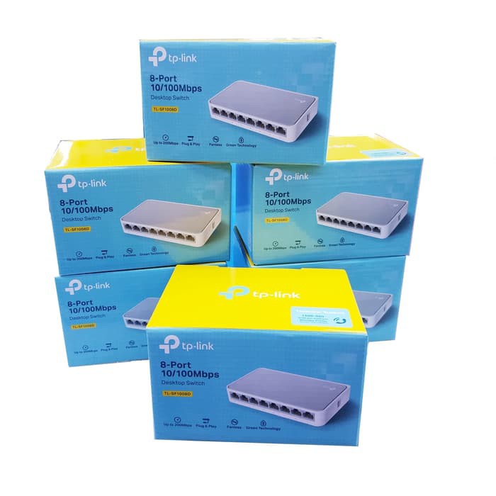 Tp-Link Desktop Switch Hub 8 Port  TL-SF1008D