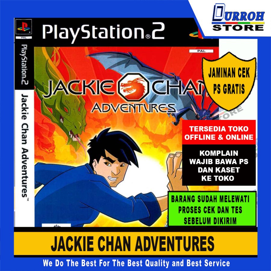 KASET GAME PS 2 JACKIE CHAN ADVENTURES