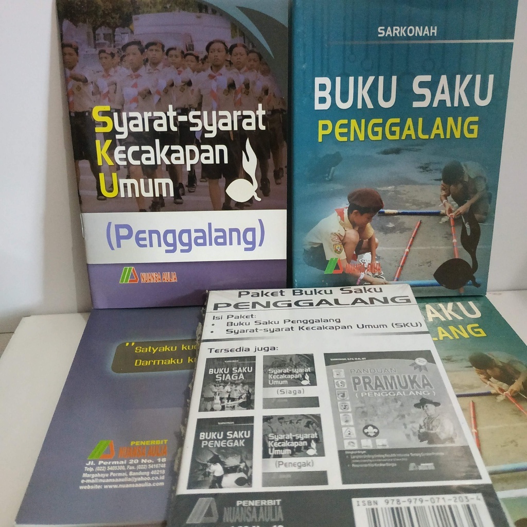 Paket Buku Saku Pramuka Penggalang