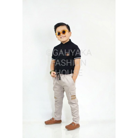 NEW MODEL CELANA ANAK CHINO CARGO KARGO 1-12 TAHUN BAHAN KATUN MELAR DAN TEBAL