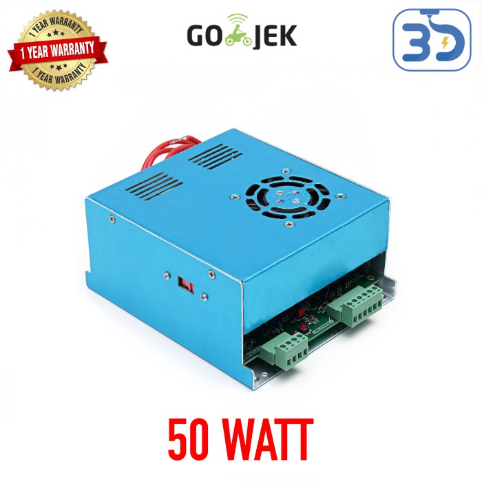 Zaiku Power Supply Unit for Laser CO2 50 Watt 50W Laser Machine