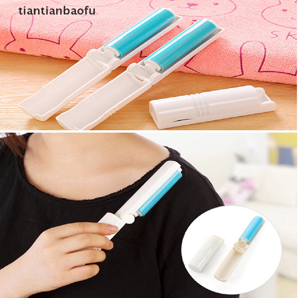 (Tianbaofu) Sikat Roller Pembersih Debu / Rambut Reusable