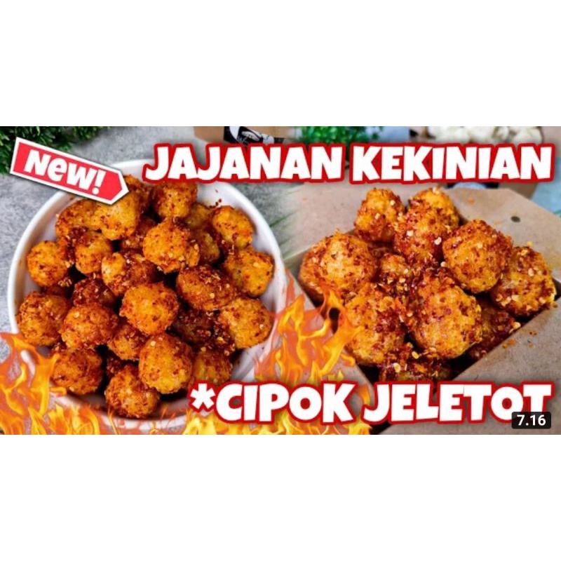 

Cipok (aci popkorn) jeletot