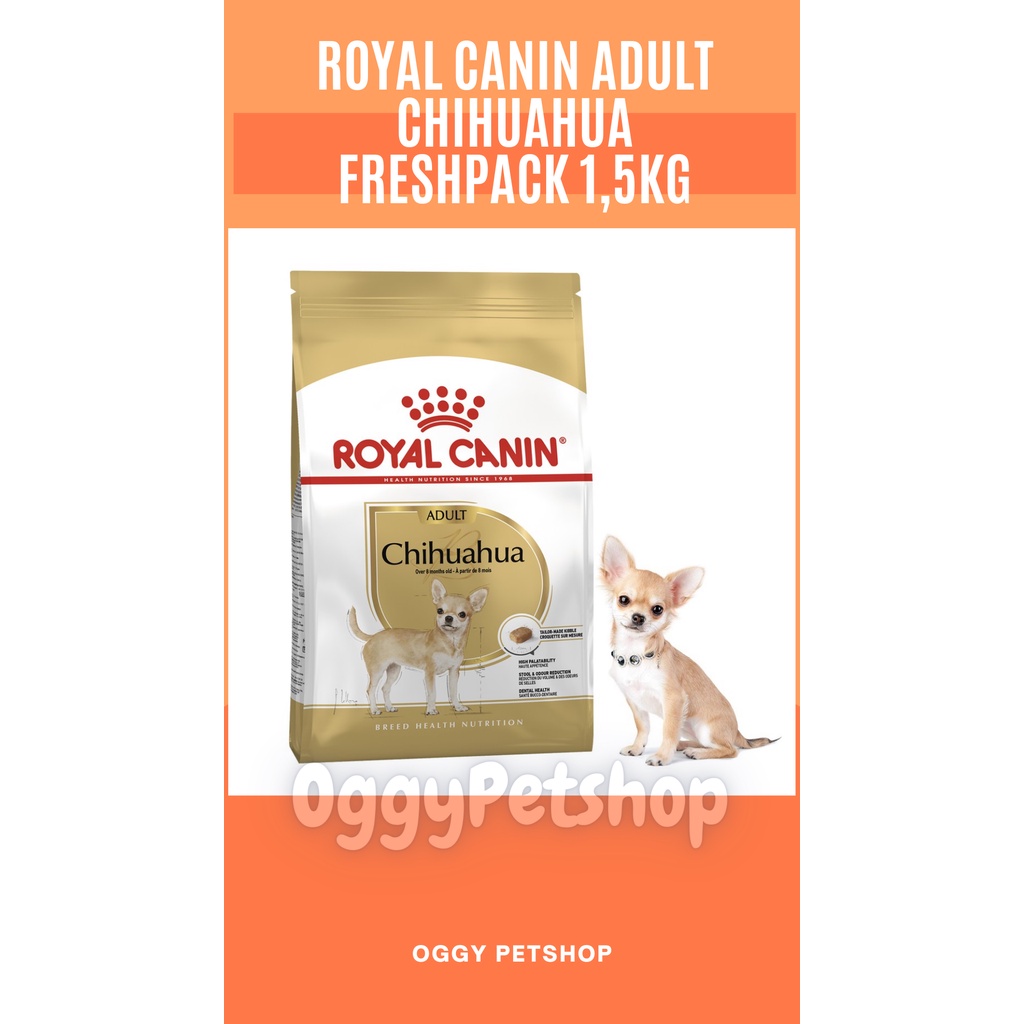 RC Royal Canin Chihuahua Adult Makanan Anjing Dewasa 1.5kg