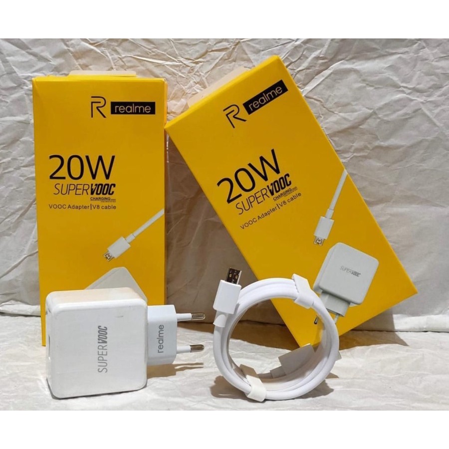 Charger Original Super Vooc 20w Realme Micro Usb Grade B