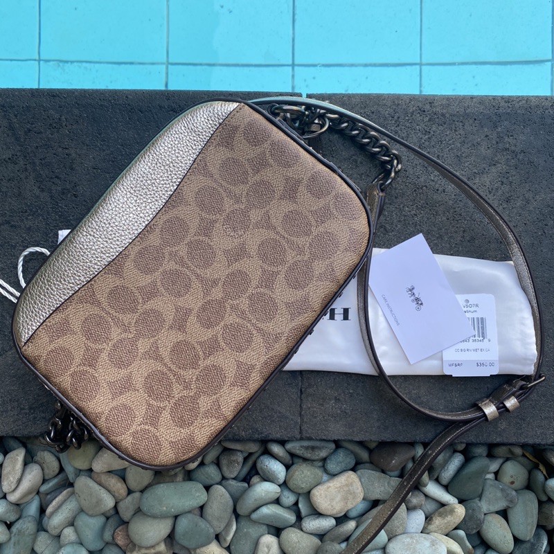 coach preloved camera bag