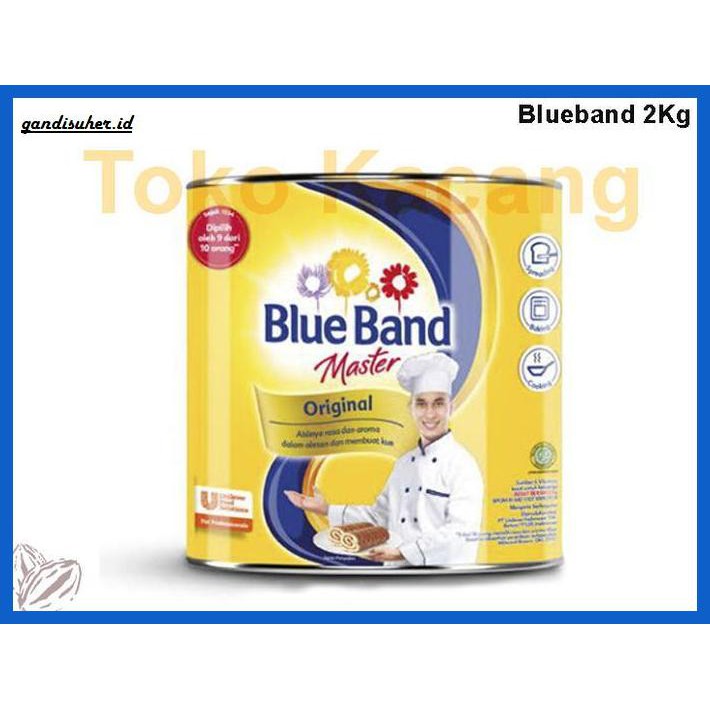

Rettubagetnem- Margarine Mentega Blueband Master 2 Kg -Asli-Slii.