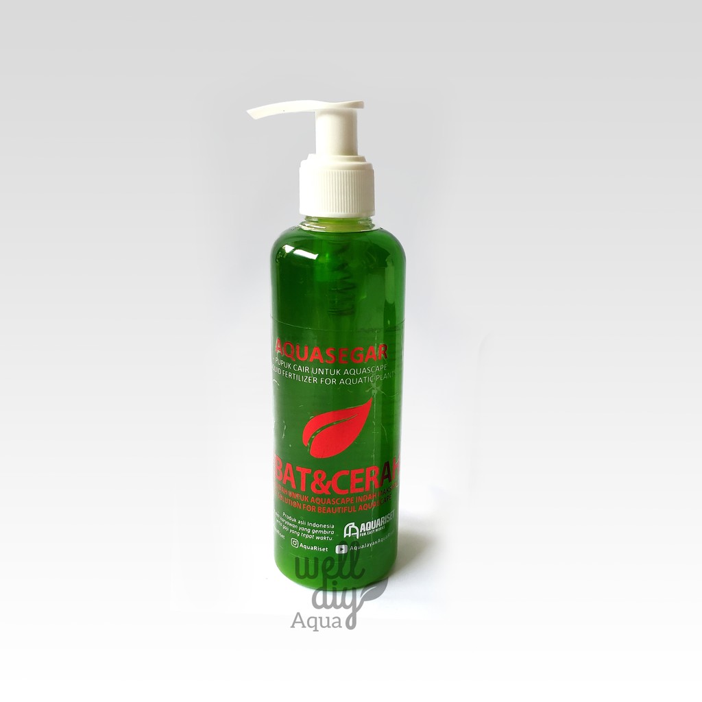 Pupuk Cair Aquascape Aquasegar - Seri Lebat &amp; Cerah, 100ml &amp; 250 ml