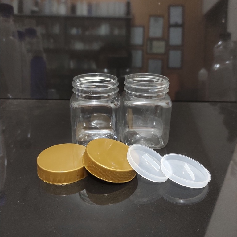 Toples kotak 200 grm /toples sambal plastik