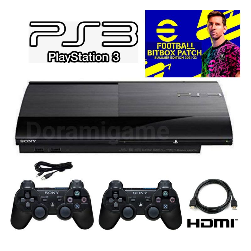 PS3 PS 3 SUPER SLIM HDD 500GB FULL GAME TERBARU 2024