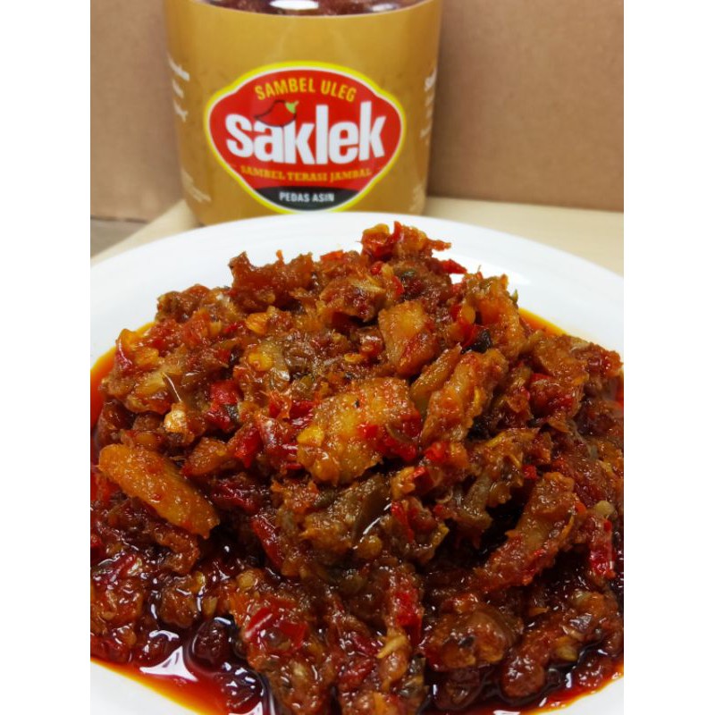 

MURAH ENAK, Sambal Terasi/Jambal Roti/Sambal Terasi Jambal dari Sambel Uleg Saklek