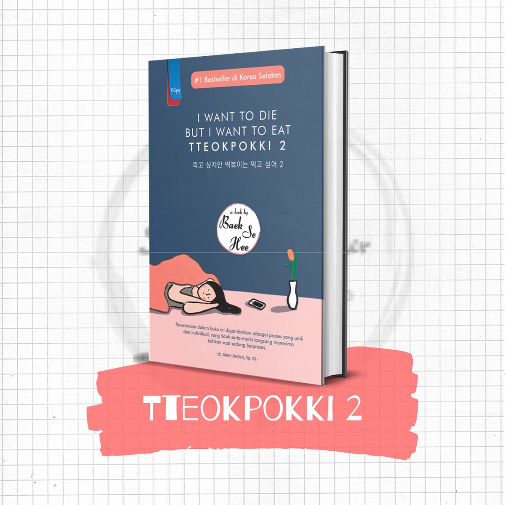 Buku I Want To Die But I Want To Eat Tteokpokki 2 Shopee Indonesia 