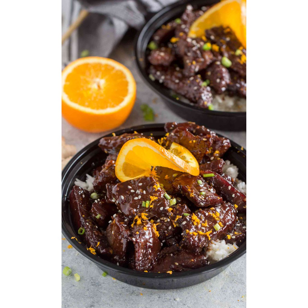 

SAPI SAUS JERUK ASLI ORANGE BEEF FROZEN BEKU 220 GRAM