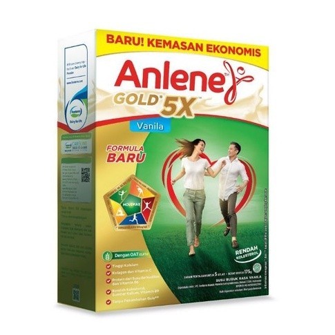 ANLENE GOLD VANILA 250 GRAM
