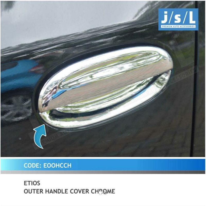 cover outer chrome Etios jsl