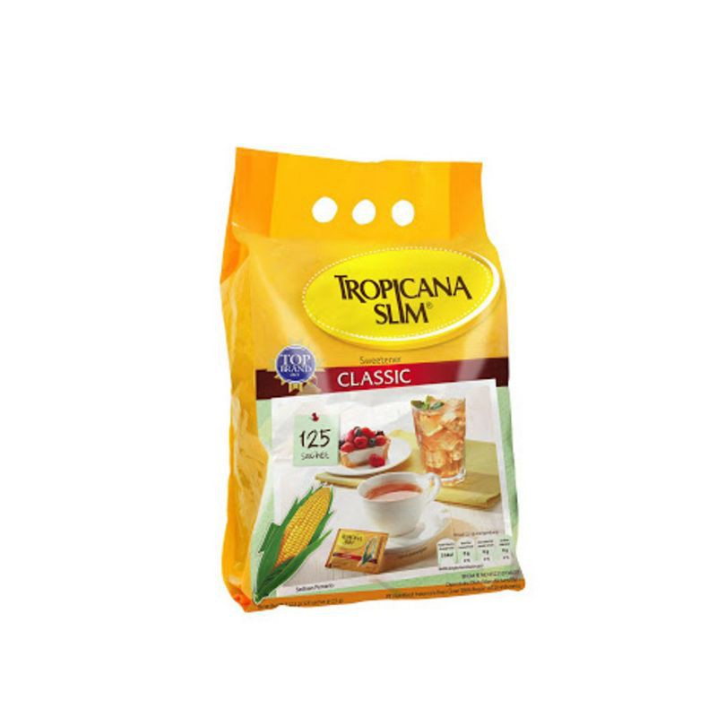 

Tropicana slim Sweetener Classic Kemasan 125 sachet