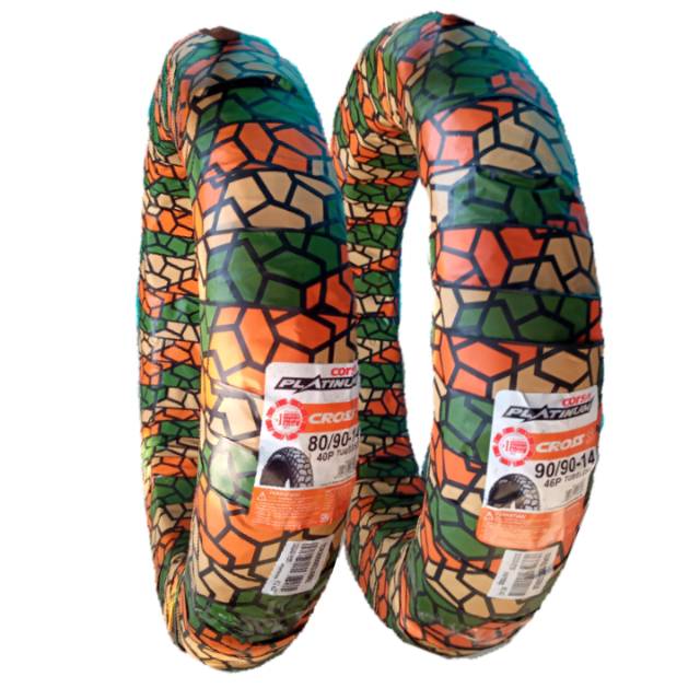 BAN MOTOR MATIC CORSA CROSS DEPAN BELAKANG OTOMOTIF MOTOR