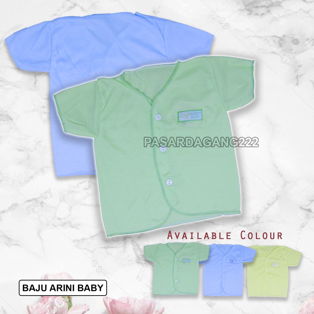 BAJU BAYI LENGAN PENDEK ARINI POLOS A1