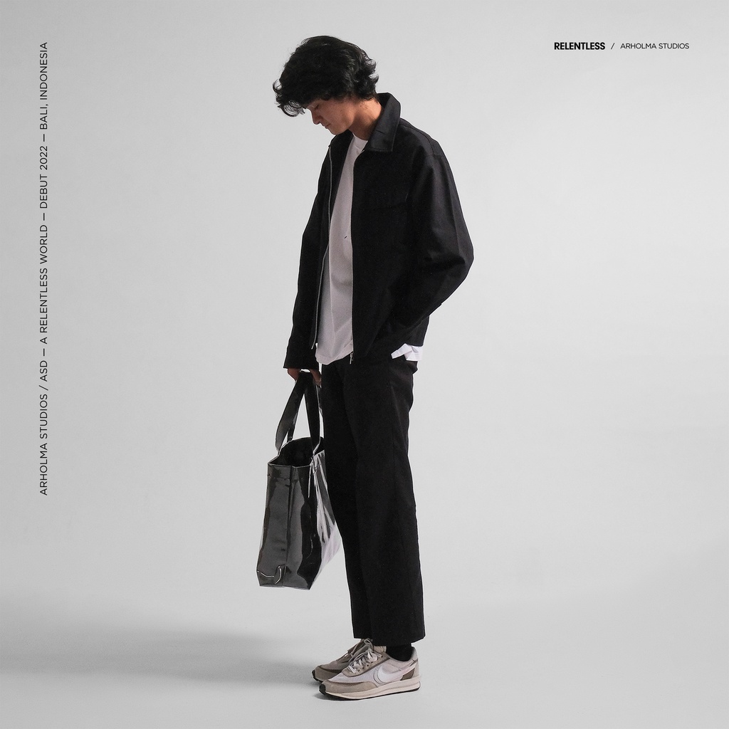 Arholma Studios - Zip Jacket 'Hiraeth' Black