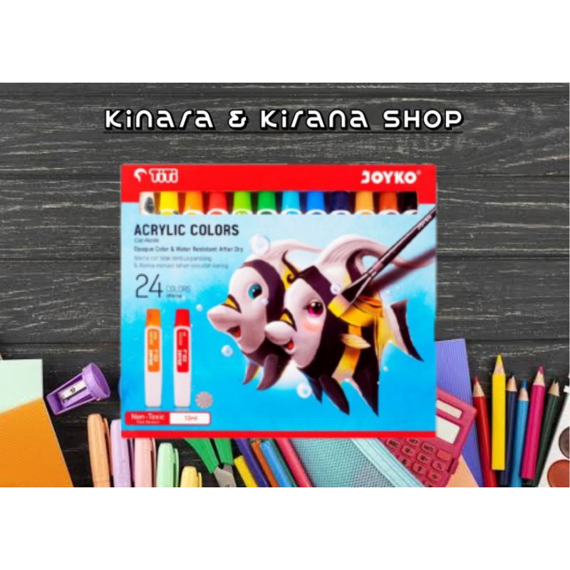 

Joyko TITI Acrylic Colour 12 warna