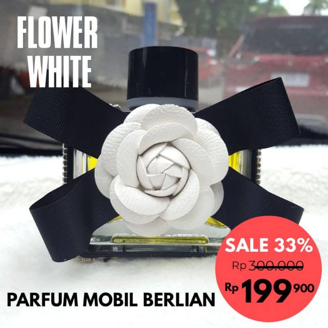 Parfum Mobil Ruangan Chanel Flower Putih