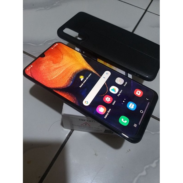 Samsung A50 Ram 6 128gb Resmi SEIN Fullset Lengkap Second Termurah Siap Pakai