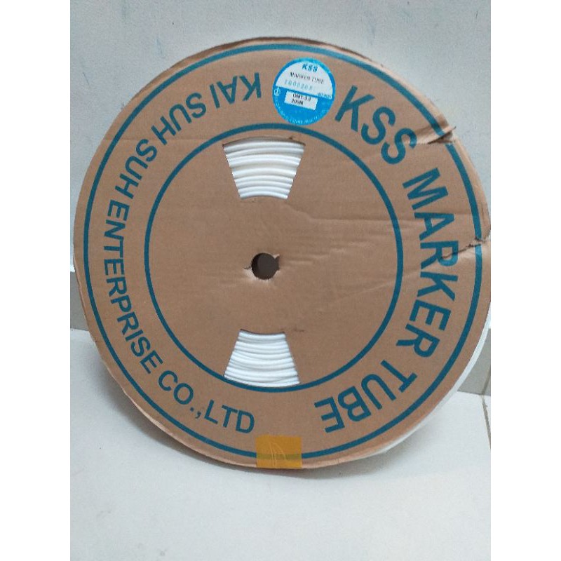 

pvc tubing marker kss 2,5mm×200meter white