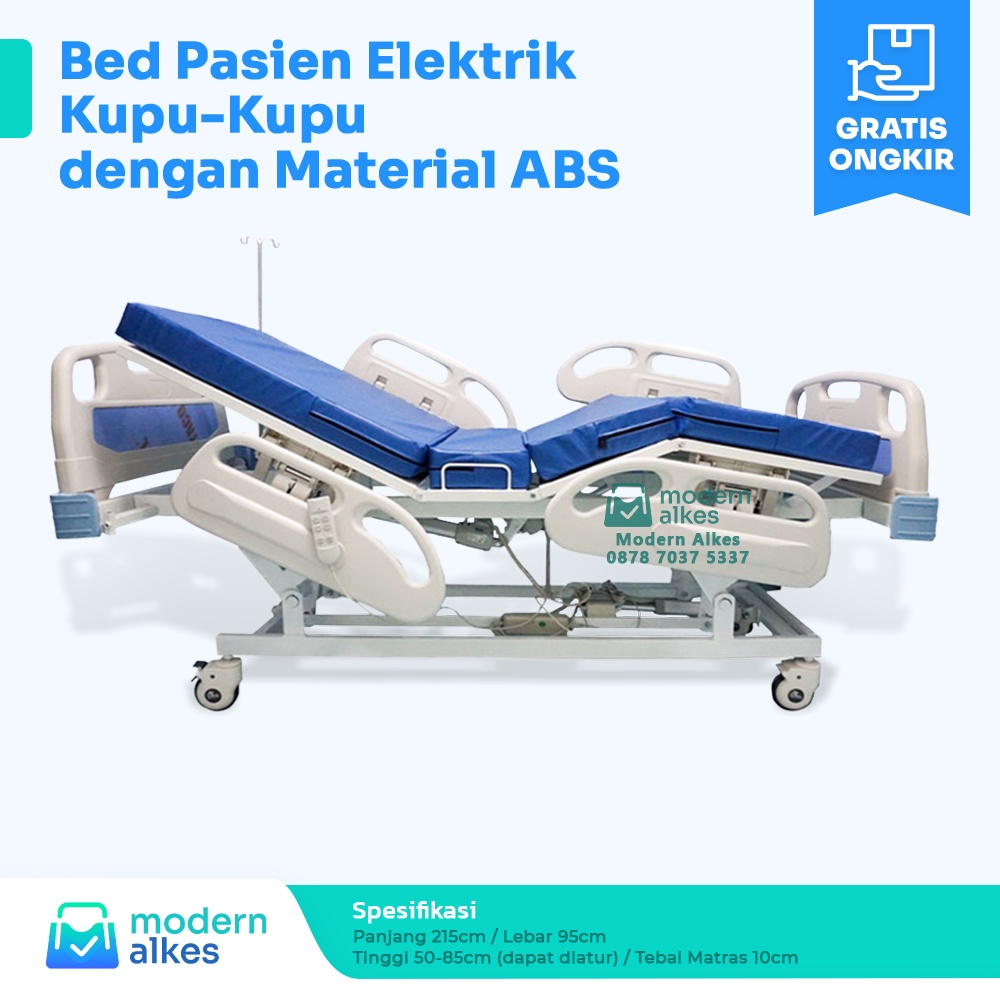 Bed Pasien Elektrik Kupu - kupu - Bed Pasien Elektrik Rumah Sakit - Bed VIP Rumah Sakit - Tempat Tid