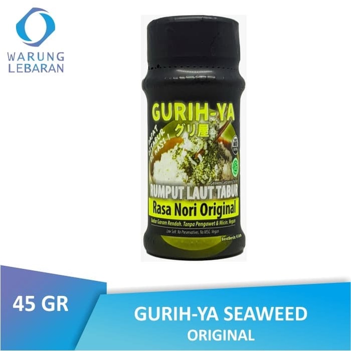 

NEW Gurih-Ya Seaweed Seasoning Original 45 GR | Bumbu Tabur Gurih Ya