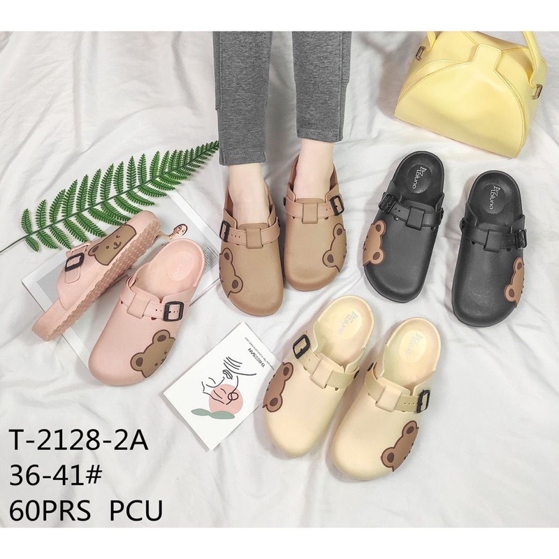 Sandal Slop Baim Laluna 2128 Sandal Bapau Panda Gesper Terbaru