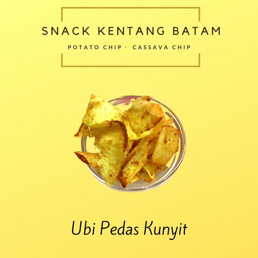 

[KHUSUS BATAM] // Kerupuk Ubi Singkong / Cassava Chips // SNACK KENTANG BATAM