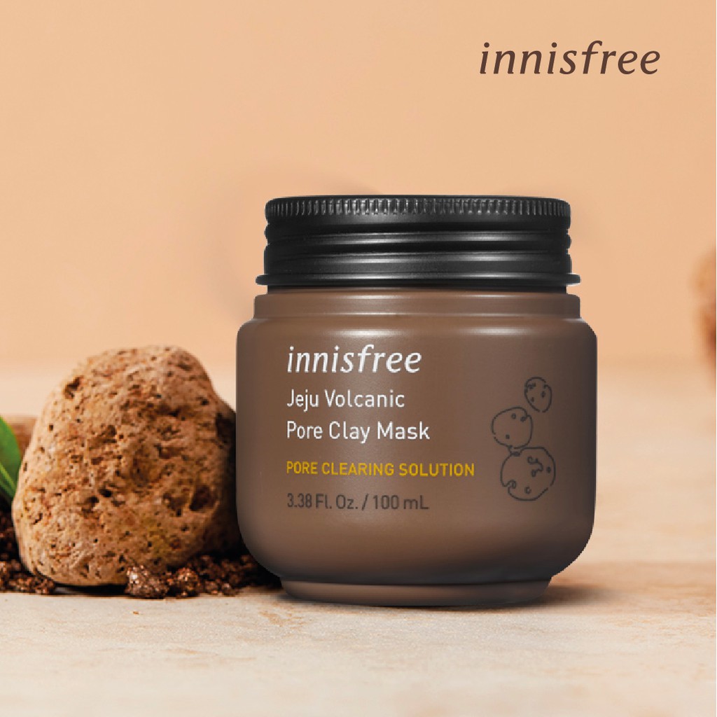 innisfree] Jeju Volcanic Pore Clay Mask (Original) 100ML - Masker Wajah |  Shopee Indonesia