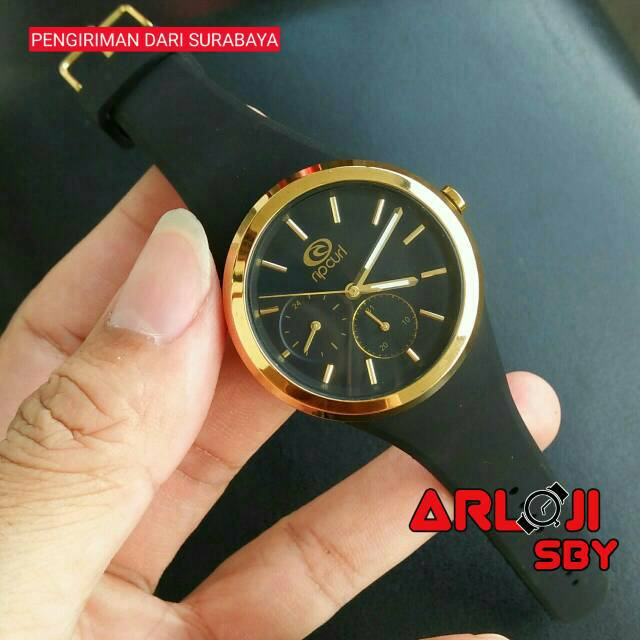 Jam tangan wanita Ripcurl stylist rubber tanggal aktif