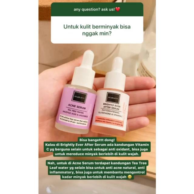 scarlett serum brightly