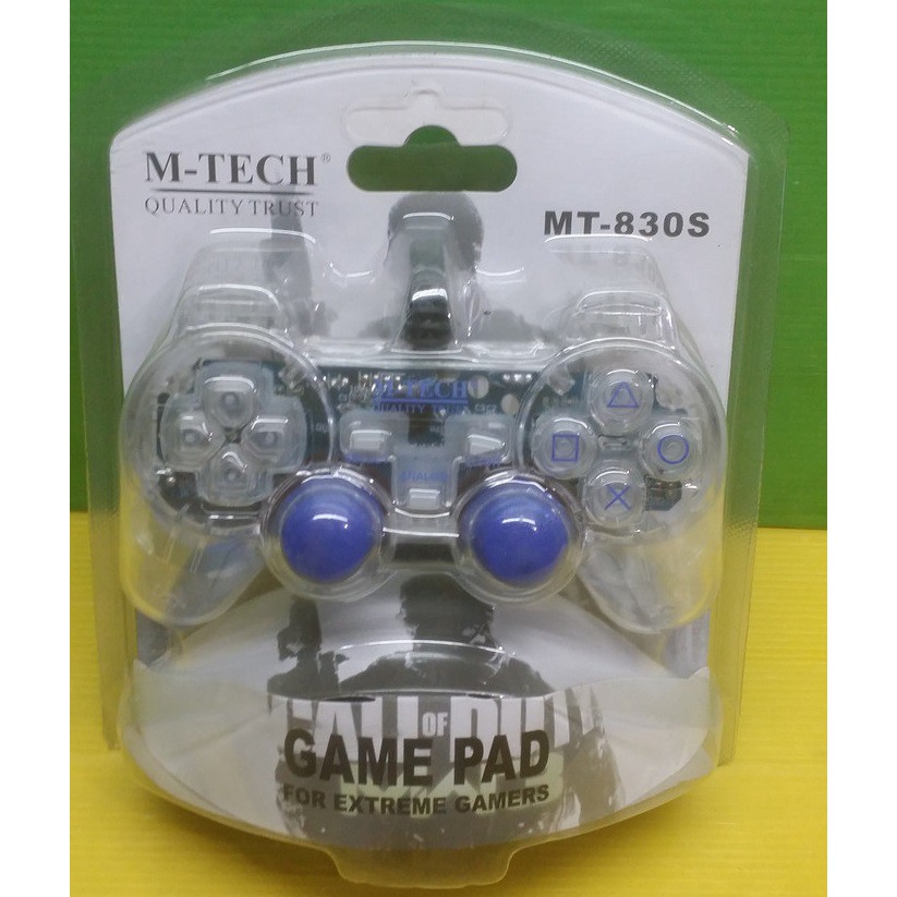 M-Tech MT-830S Gamepad SINGLE TRANSPARAN Joystick Controllers