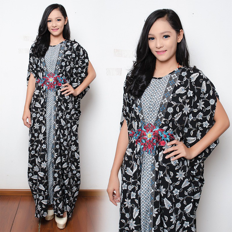 SB Collection Dress Maxi Rany Longdress Kaftan Gamis Jumbo Batik Wanita