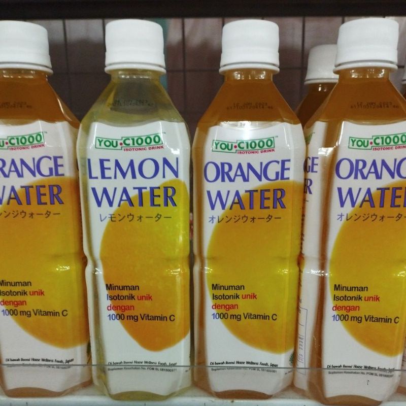 

you c 1000 water orange/lemon