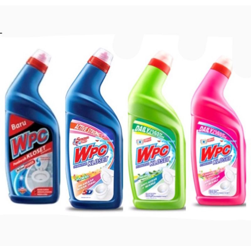 WPC Pembersih Kloset Botol 600ml / 250ml / Floral / Fresh Breeze / Flower Garden / Original Extra St