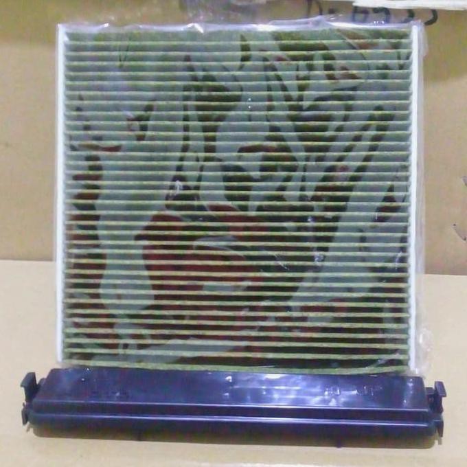 PAKET SUPER Filter AC (Filter kabin) Hijau + Cover. Mobilio, Brio, BRV