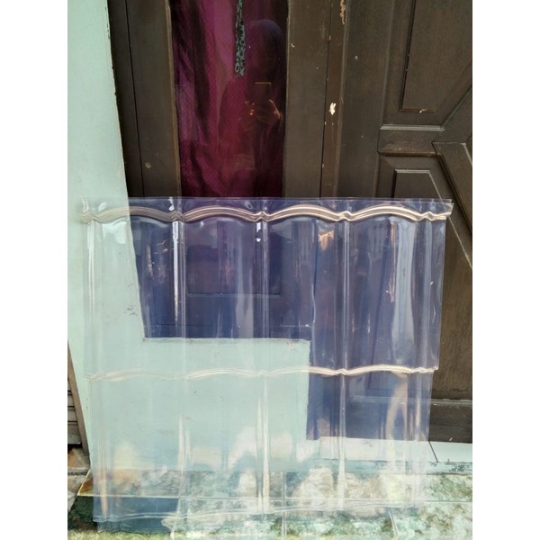 (Kode: GT2x2VC)ATAP GENTENG TRANSPARAN 2 x 4 BAHAN PVC