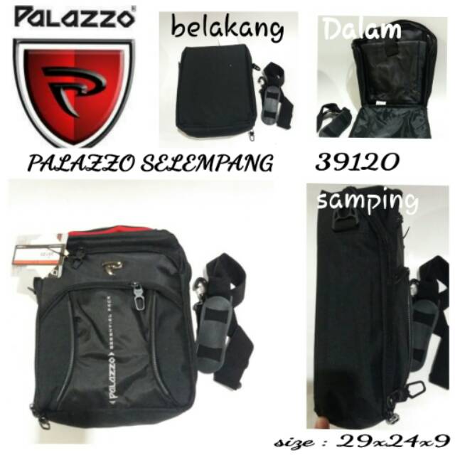 Tas selempang 39120 tas palazzo murah palazzo hitam