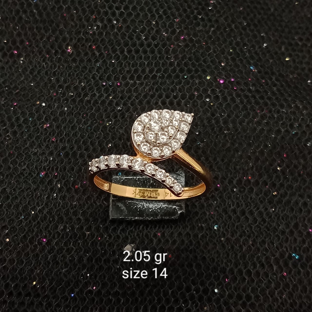 Cincin Emas 17K - 2.05 gr Kadar 750 - 199