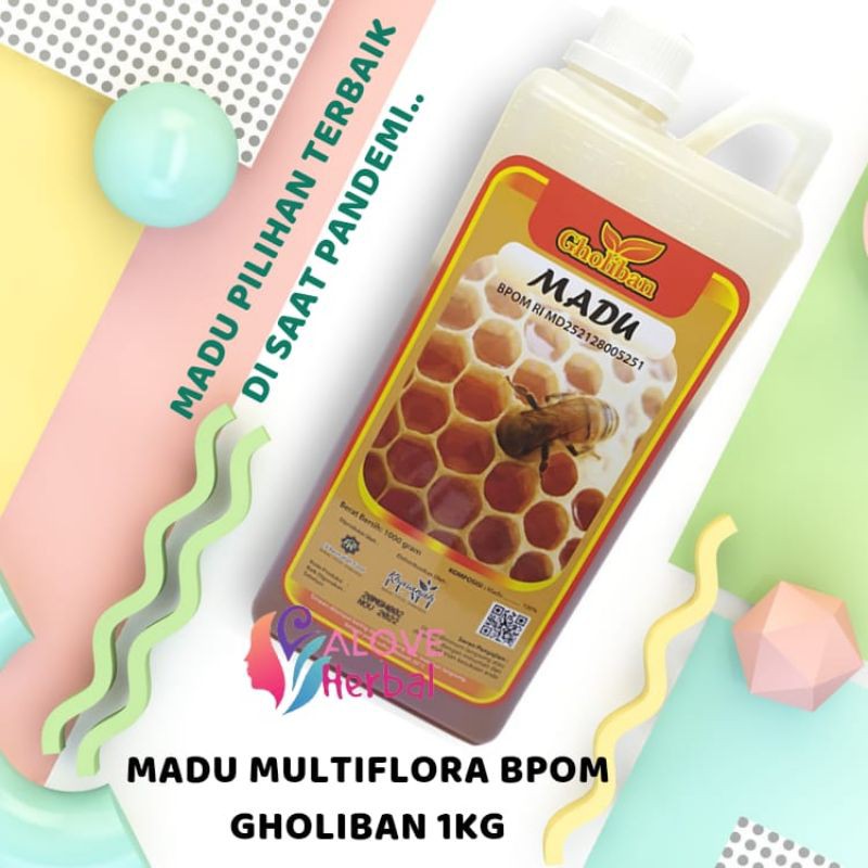 

MADU MULTIFLORA BPOM GHOLIBAN 1KG