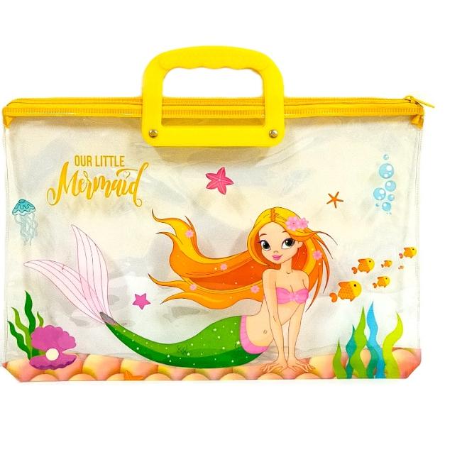 

Terbaru.. Map File Folder Zipper Karakter Mermaid/MSP-F2-4/1 Pcs