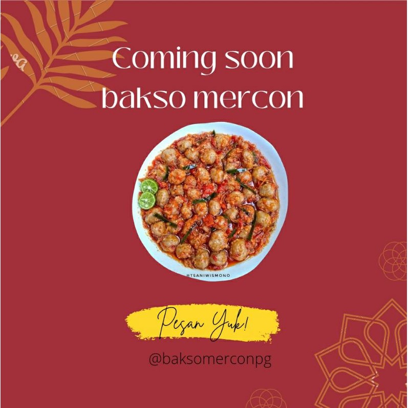 

Bakso mercon