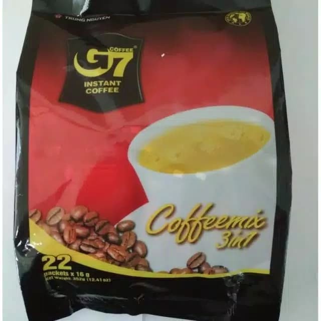 

Kopi Vietnam G7 Trung Nguyen 3in1 isi 22 sachet