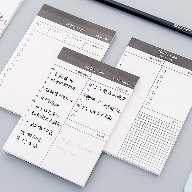 

[DZ] ST378 - Memo Catatan Kecil / Note Book / To Do List