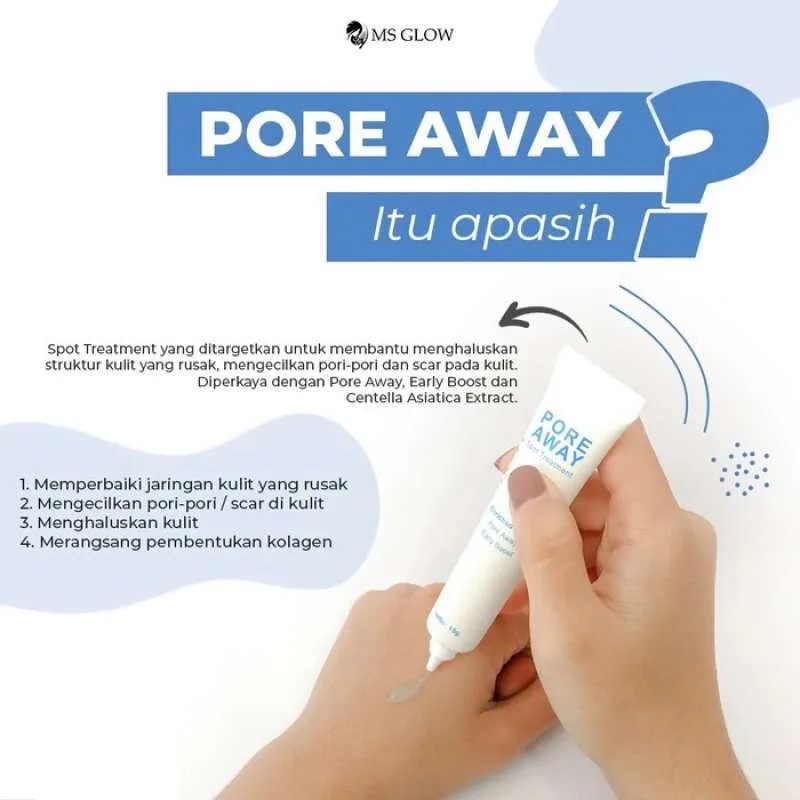 PORE AWAY SPOT TREATMENT MS GLOW/ MS GLOW PORE AWAY TREATMENT