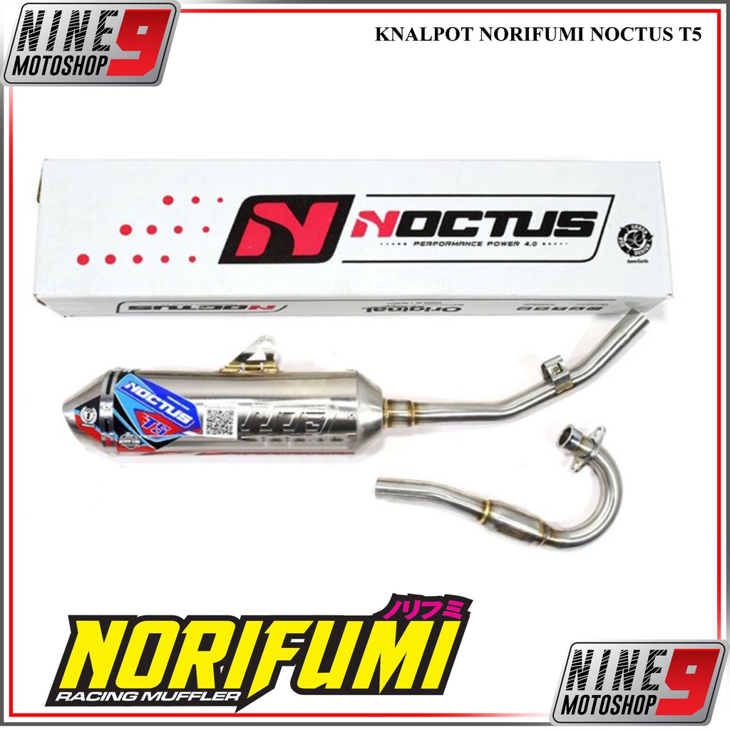 Knalpot Muffler Original Noctus Norifumi T5 KLX 150 BF