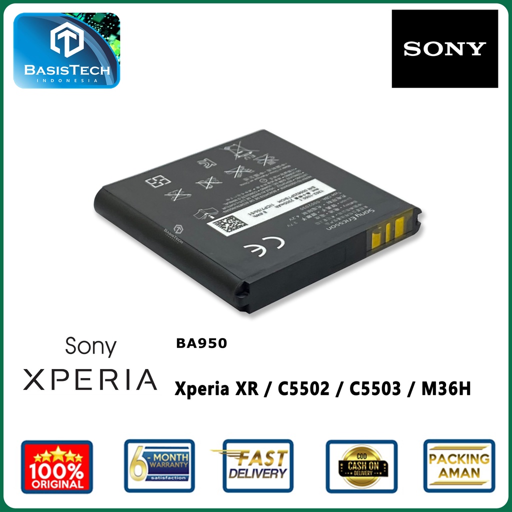 BATERAI SONY BA950 XPERIA XR C5502 C5503 M36H - ORI